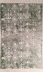 MANI TEXTILE TPS_MEDAILL_VER80 tapijt, polyester, groen, 80 x 150
