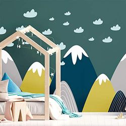 Ambiance Sticker Muurstickers voor kinderen, babykamer, decoratie, enorme zelfklevende muursticker, Donka, H100 x L150 cm