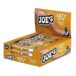 Weider Joe's Soft Bar (12x50g) Chocolate-Caramel. High Protein&Low Sugar Bar with Extra Soft Protein Core, Creamy Caramel Layer & 25% of Milk Chocolate Coating, 25 percent Protein & max 173 kcal / bar