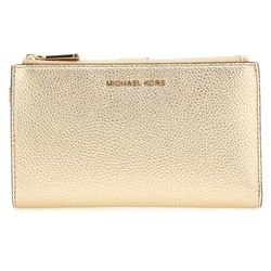 Michael Kors Dblzp Wristlet, Bolsa de Mano Mujeres, Oro pálido, Talla única