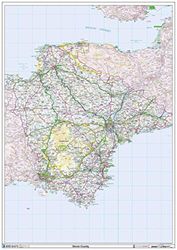 Devon County Map-Paper