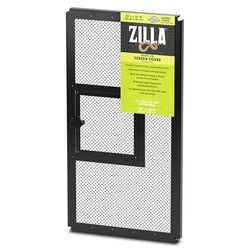 Zilla Reptielenterrariumafdekkingen Frisse luchtscherm, scharnier, 20x10 inch (metalen gaas)