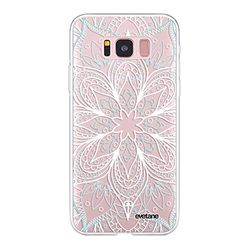 Beschermhoes voor Samsung Galaxy S8, Mandala-design, turquoise