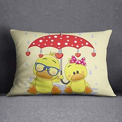 Questo Casa Housse de Coussin décorative, Housse de Coussin, décoration d'intérieur, canapé, café, Taille 35 x 50 cm, conçue et fabriquée en Turquie