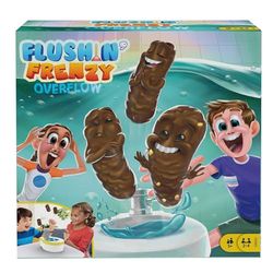 Mattel Games Baño Boom Destapa y atrapa desbordado, juego de mesa para niños y niñas +5 años (Mattel GND67)