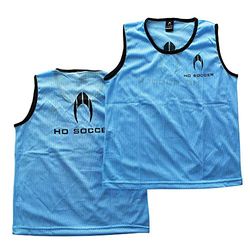 HO Soccer Petos-Team (Confezione da 12 Pezzi) – Blue Allenamento da Calcio, Unisex Adulto, Unisex - Adulto, 0503008.12.XL, Blu, XL