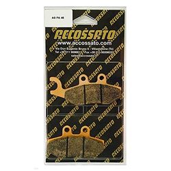 aCCOSSATO agpa46or-p38511 Plaquette de Frein, noir, taille unique