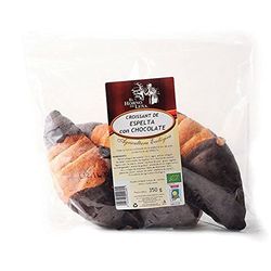 CROISSANTS DE ESPELTA CON CHOCOLATE ECO 350 gr