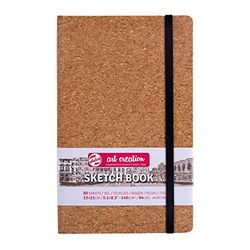 Talens Art Creation Cuaderno Bocetos Corcho | 13 x 21 cm, 140 g, 80 Hojas (9314052M)