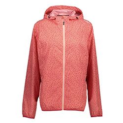 CMP Chaqueta Mujer Rain Fix Capucha, Coral, XXS