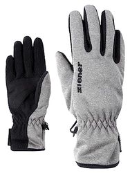 Ziener LIMPORT Junior Glove Multisport, Guanti Funzionali/Outdoor, Antivento, Traspiranti. Bambini, Grigio (Grey Melange), 3.5