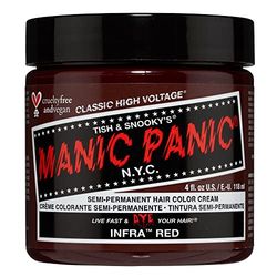 Manic Panic Infra Red Classic Creme, Vegan, Cruelty Free, Semi Permanent Hair Dye 118 ml