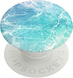 PopSockets PopGrip - Support et Grip pour Smartphone et Tablette avec Un Top Interchangeable - Ocean View