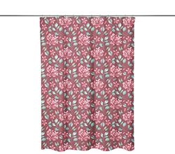 Bonamaison, Rideau de Douche Imprimé Numériquement, Anneaux de Rideau de Douche Inclus, 1 Pièce, 140X200 Cm - Conçu et fabriqué en Turquie
