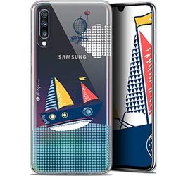 Caseink fodral för Samsung Galaxy A70 (6.7) [Gel HD Collection Petits Grains® Design MVE Le Båten - mjuk - ultratunn - tryckt i Frankrike]