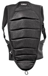 BLACK CREVICE Protector de Espalda I Unisex I Protector de Espalda para Deportes de Invierno y esquí I Chaleco Protector de Espalda con Correas Ajustables I Chaleco Protector ergonómico