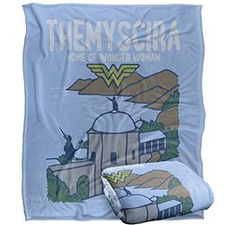 WONDER WOMAN Silky Touch Super Soft Throw Blanket 152 x 127 cm