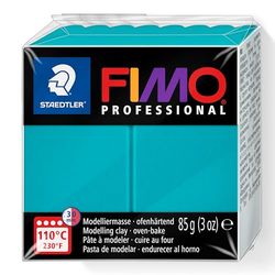 STAEDTLER 8004-32 - Fimo Professional normaal blok, 85 g, turquoise
