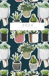 2024 Weekly Planner: the "Plant Pots" design