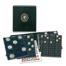 Safe 7346 Coin Collector Album for Coins from Around The World Premium