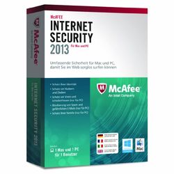 McAfee Dual Protection 2013 - 1 User (PC + MAC)