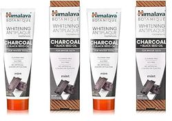 Himalaya, Whitening Antiplaque Toothpaste, Charcoal + Black Seed Oil, Mint, 4.0 oz (113 g) (Lot de 2)