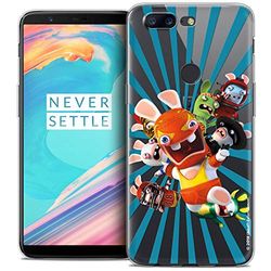 Beschermhoes voor 6 inch OnePlus 5T, ultradun, konijntje Crétins Super Heros