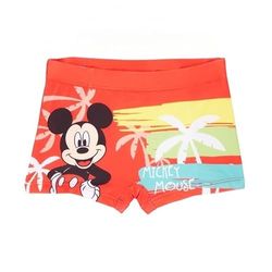 Disney Maillot de bain sur cintre Mickey garçon rouge, 2 ans