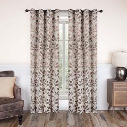 Superior Lot de 2 Rideaux occultants Thermiques pour Chambre à Coucher avec Passe-Tringle, 132,1 x 213,4 cm, crème