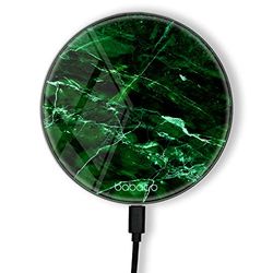 ERT GROUP Origineel en officieel gelicentieerd door Babaco Inductielader, Pattern Abstract 031 Glass Wireless Charging Dock, Micro USB-kabel 1 meter 10W