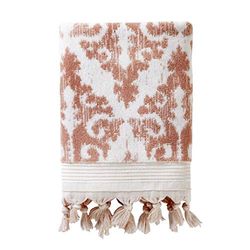 SKL Home Mirage frans 100% turkisk bomull badhandduk, rouge