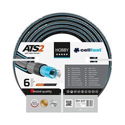 CELLFAST Tuyau Arrosage 6 Couches Flexible Fil De Qualité Supérieure Résistant Aux UV 3 4 Pouces 25 Mètres Hobby