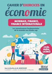 Cahier d'exercices en SES: Méthodes, démarches et histoire de la pensée