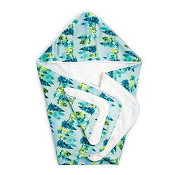 Tiny Twinkle Ręcznik z kapturem i ręcznik kąpielowy z miękkiej kawy, elegancki, 200 g