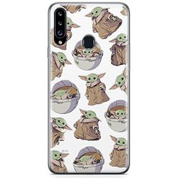 ERT GROUP mobiltelefonfodral för Samsung A20S originalt och officiellt licensierat Star Wars mönster Baby Yoda 028 optimalt anpassad till formen på mobiltelefonen, fodral tillverkad av TPU-plast
