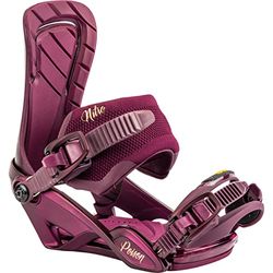 Nitro Poison '23 All Mountin Freeride Fixation pour Snowboard Femmes, vin, S/M