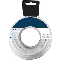 Bobina tubo tubolare 25M, cavo in bobina bianco, cavo per illuminazione, cavo sezione 2 x 1 mm