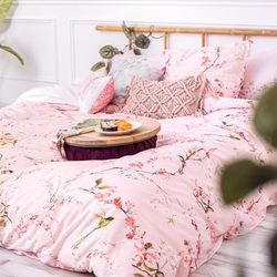 Chinoiserie rose Funda nórdica 180x220 cm (Cama 105)