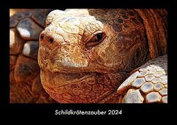 Schildkrötenzauber 2024 Fotokalender DIN A3: Monatskalender mit Bild-Motiven von Haustieren, Bauernhof, wilden Tieren und Raubtieren