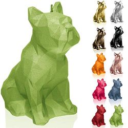 Candellana Grenade Candle, Paraffin, Lime, 13 x 7.5 x 15 cm