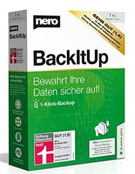 Nero BackItUp - Box met downloadlink | Gegevensback-up, back-up, gegevensherstel, cloudback-up, onbeperkte runtime, 1 PC - Windows 11 / 10 / 8 / 7