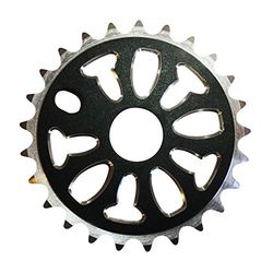 Cervus Nova liga de bicicleta CNC BMX prato manivela dentes: 25, cor preta