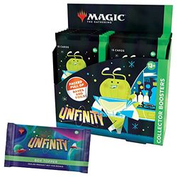 Magic The Gathering Unfinity Collector Booster Box, 12 Packs & Box Topper (Engelsk Version)