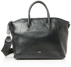 ABRO Ivy Medium-väska, Unisex Vuxen, Svart/nickel
