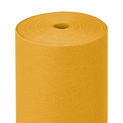 García de Pou 195.34 Tafelkleed, spunbond, voorgesneden, 120 cm, 60 g/m², 1,20 x 50,4 m, geel