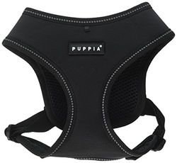 Puppia PLRA-HE9323-BK-M - Arnés de arnés para Mascotas (Talla E), Color Negro