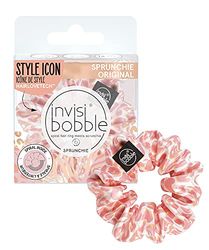 Invisibobble Sprunchie Chouchou Soie Rose Léopard Dressed Like A Cheetah - Chouchou Cheveux Femme et Fille en Édition Limitée Urban Safari - Forte Tenue