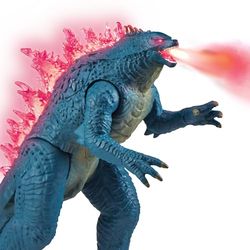 Giochi Preziosi Godzilla voor Kong Het Nieuwe Rijk - Enorme Godzilla 35 cm beweegbaar, zeer gedetailleerd met lichten en atoomblaas, voor kinderen vanaf 4 jaar, zoals in de film