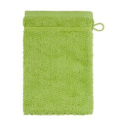 Frottana Pearl wash Glove, made of 100% cotton, Wild Lime, 20 x 15 cm