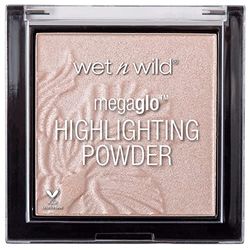 Wet n Wild MegaGlo Highlighting Powder, Sammetslent Highlighting-Puder med Pärlpigment, Lättblandad Formula för en Naturlig Lyster, i Nyansen Blossom Glow